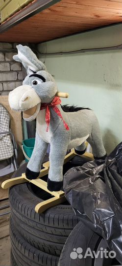 Качалка детская Ослик