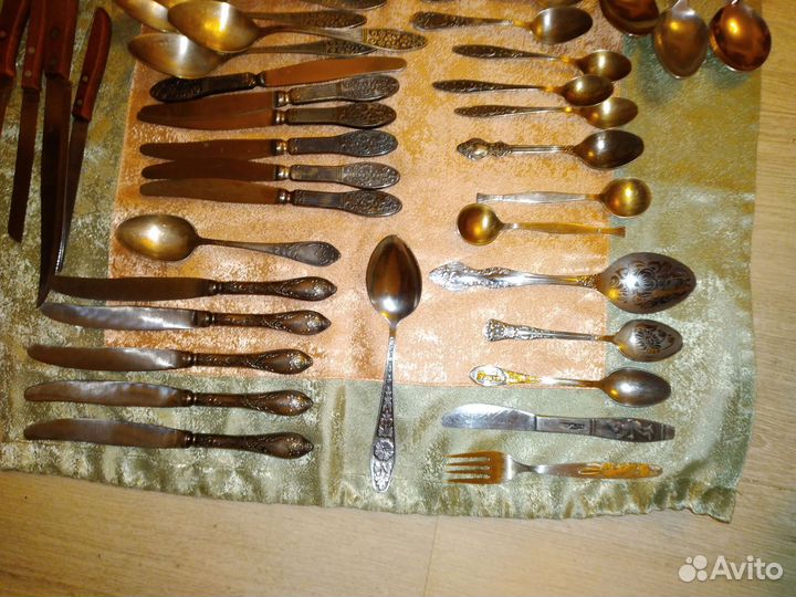 Столовые приборы СССР нержавейка мельхиор алюминий