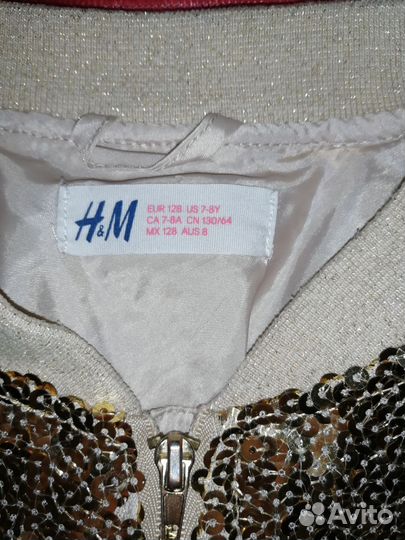 Бомбер для девочки HM