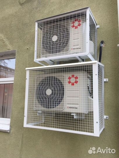 Сплит система с установкой