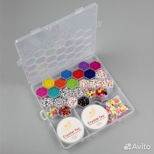Большой набор бисера. 
