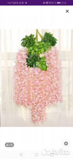 Искусственные цветы для декора свадьбы