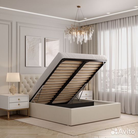 Кровати с подъемным механизмом в наличии