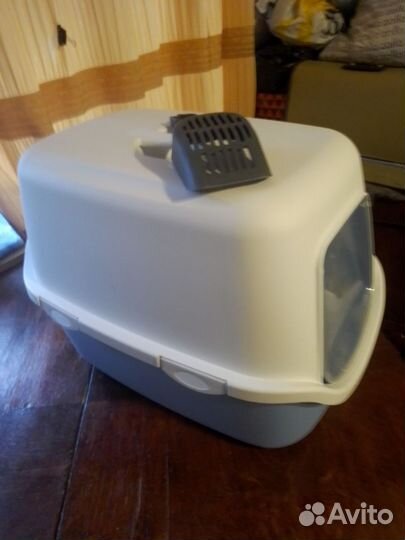 Туалет домик для кошек,большой