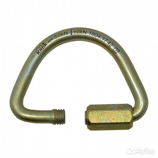 Карабин соединительный Krok рапид полукруг сталь