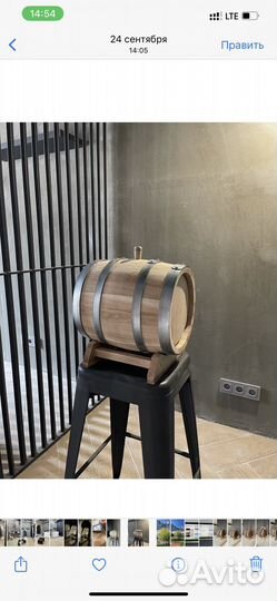 Дубовая бочка 10л с краном в Стерлитамак