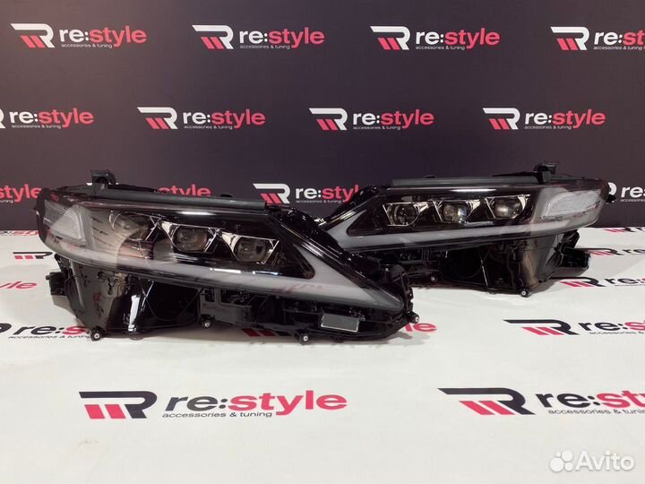 Фары Toyota Camry 70 Стиль Lexus