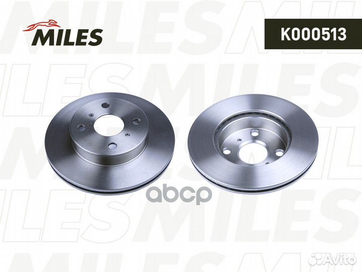 Диск тормозной передний toyota corolla 1.3-1.8