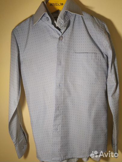 Рубашка для мальчика рост 116-122