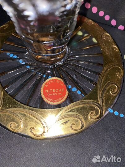 Хрустальная ваза Чехия