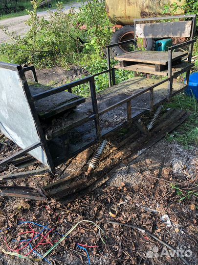 Сани для снегохода