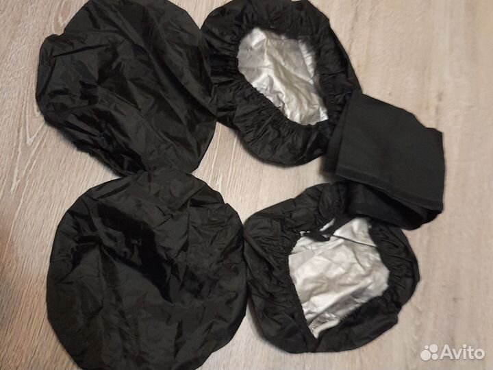 Чехлы для колес коляски + на ручку