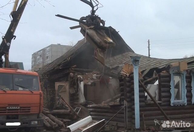 Снос домов, демонтаж зданий, сооружений в Нижнем Новгороде | Услуги | Авито
