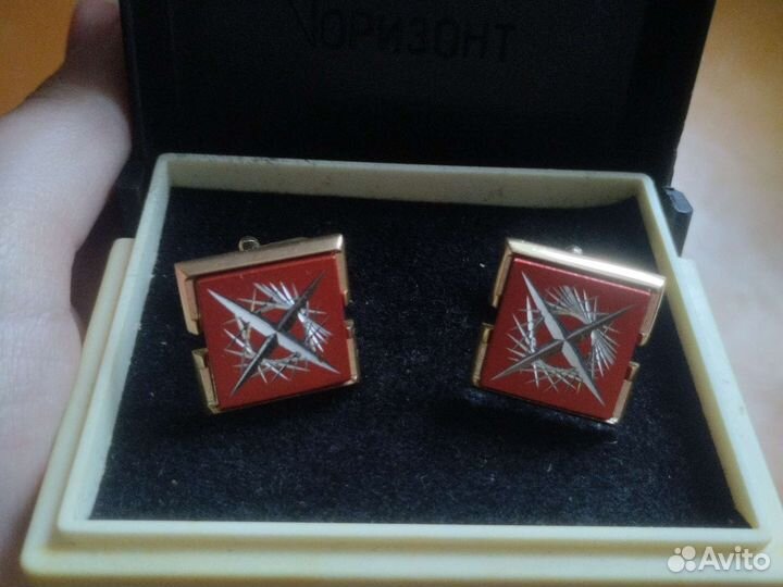 Запонки 2 пары