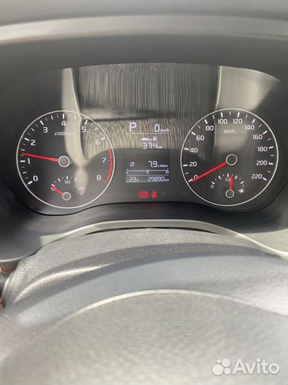 Kia Rio X 1.6 AT, 2021, 30 000 км