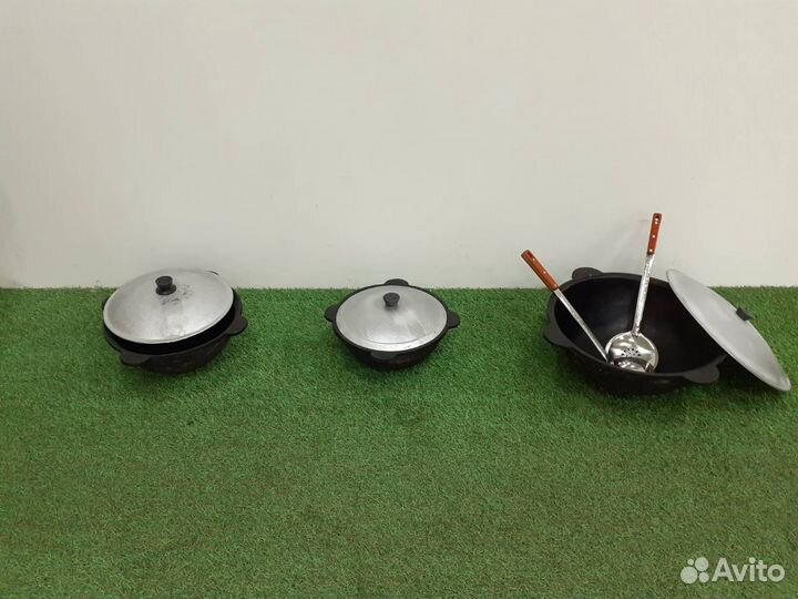 Казан чугунный 10л