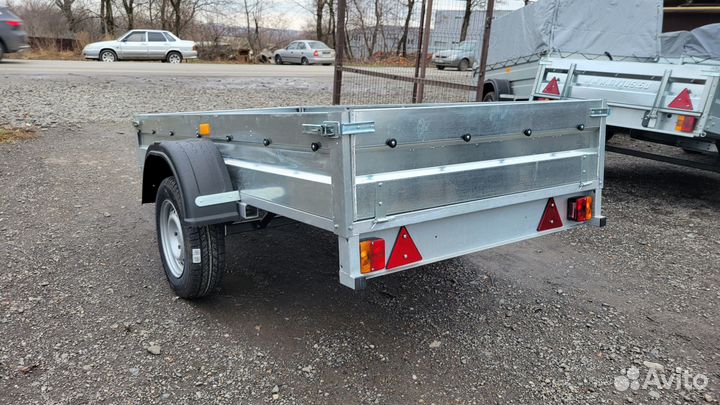 Легковой прицеп цинк 2.5 м на 1.3 м борт 320 см