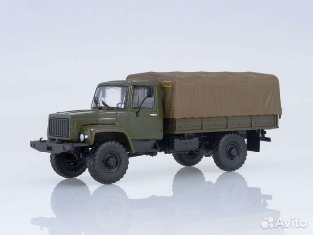 Горький-3308 4x4 с лебёдкой, 1/43