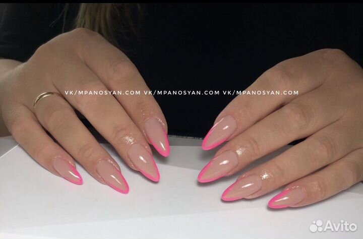 Маникюр с покрытем любой сложности