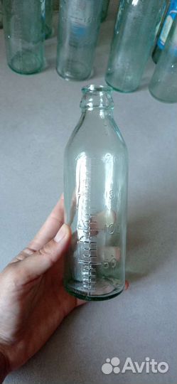 Стеклянная бутылка детская 200 мл