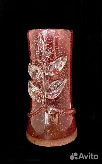 Пивная кружка бокал цветное стекло, бульгазе