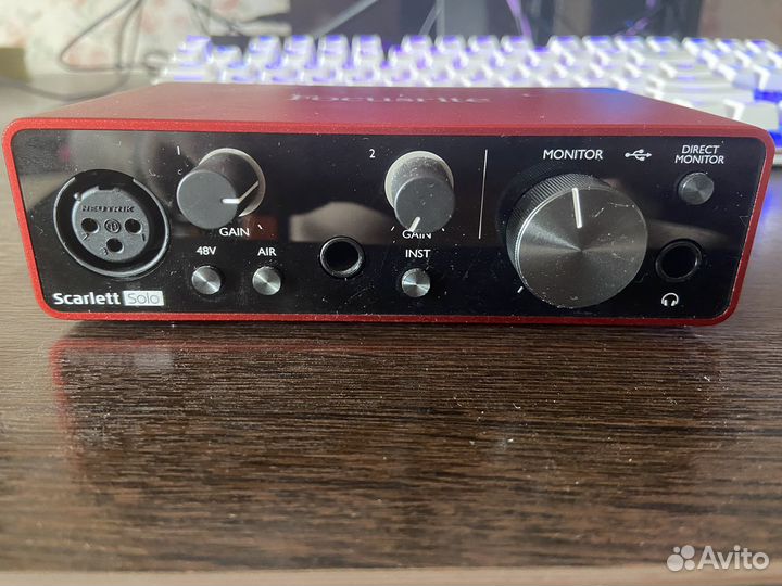 Focusrite Scarlett Solo 3rd Gen