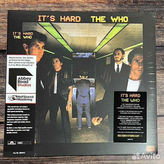 The Who – It’s Hard (coloured edition) 2 LP