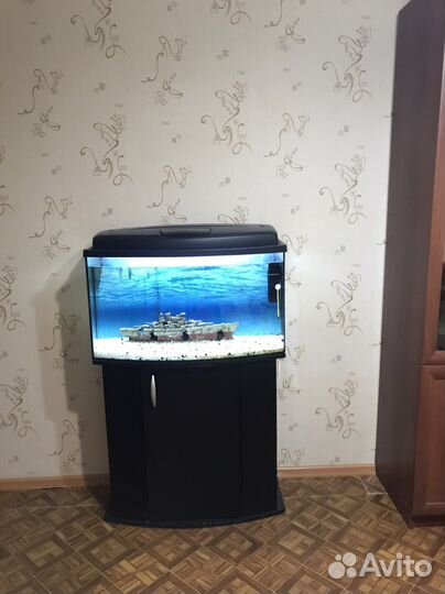 Аквариум 120 литров с тумбой