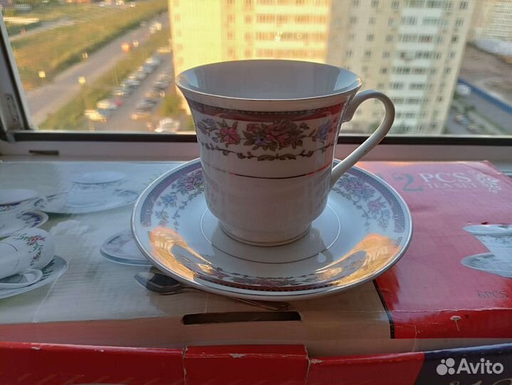 Чашка с блюдцем