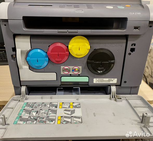 Мфу лазерный цветной samsung 2160