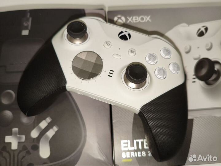 Xbox elite controller series 2 + перья+чехол+з.у