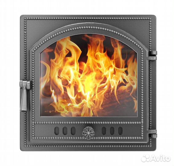 Дверь каминная