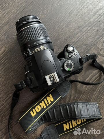 Зеркальный фотоаппарат nikon d60