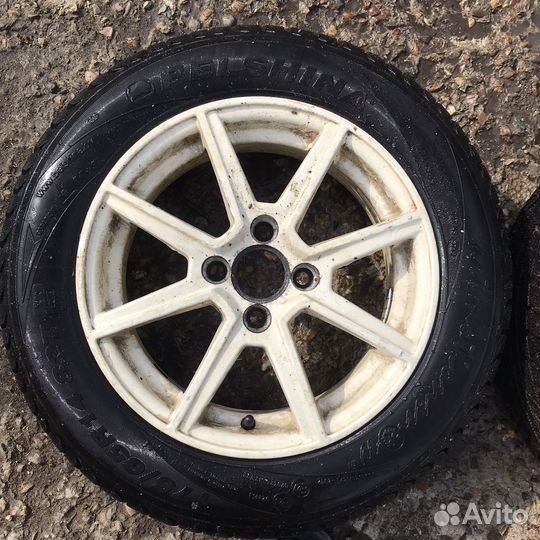 Литые диски r14 на ваз с зимней резиной