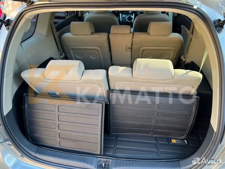 Коврик в багажник Kamatto для Toyota Wish 2009+