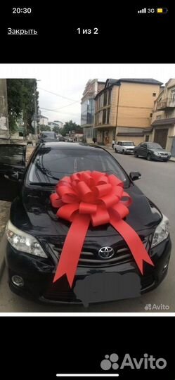 Большой бант на машину