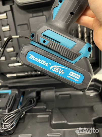 Шуруповерт Makita 36v бесщеточный + набор