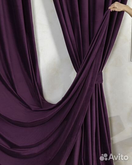 Портьеры бархат Беллиссимо Изабелла шторы