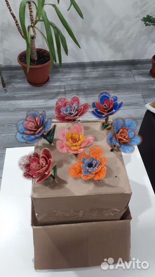 Роза ручной работы. Подарок