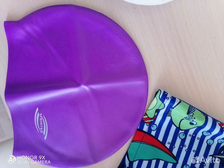 Шапочка для плавания детская