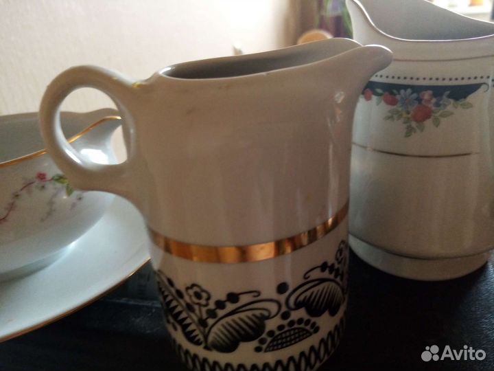 Соусник фарфоровый СССР