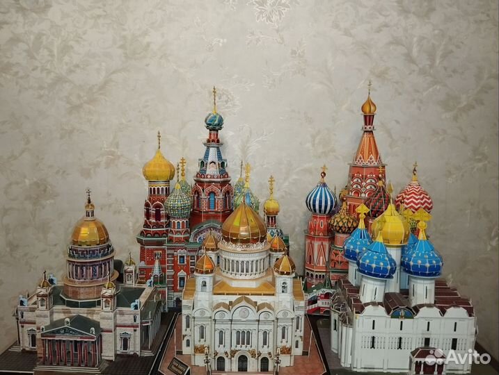 3D пазлы храм