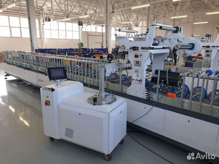 Линия для ламинации пвх