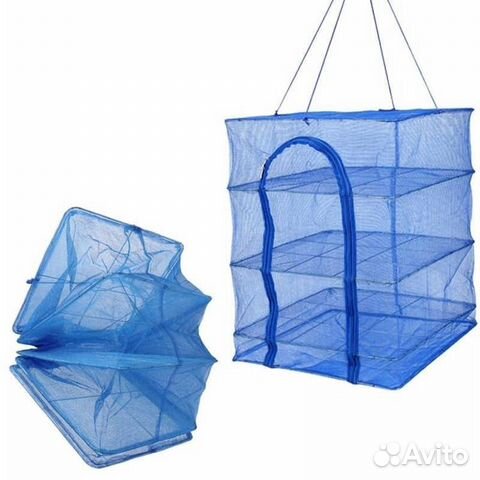 Сушилка подвесная для рыбы/овощей/фруктов 50х50х97