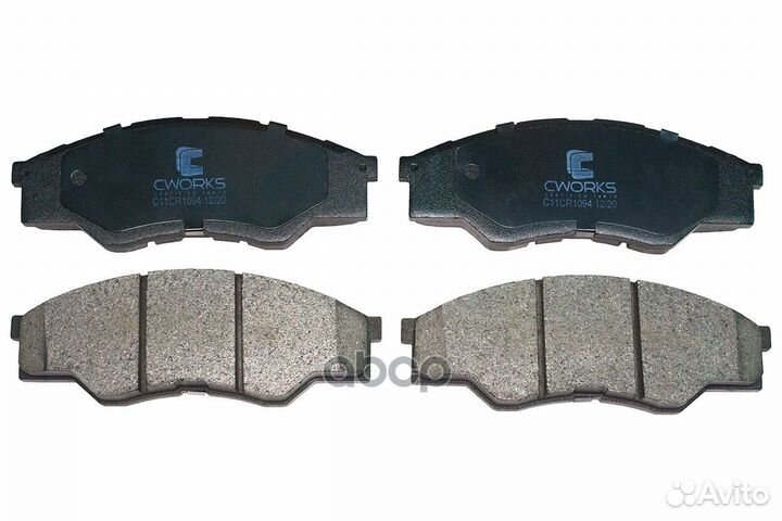 Тормозные колодки передние, Low Metallic C11CR1