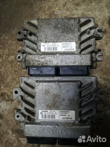 Блок управления двигателем Рено Логан