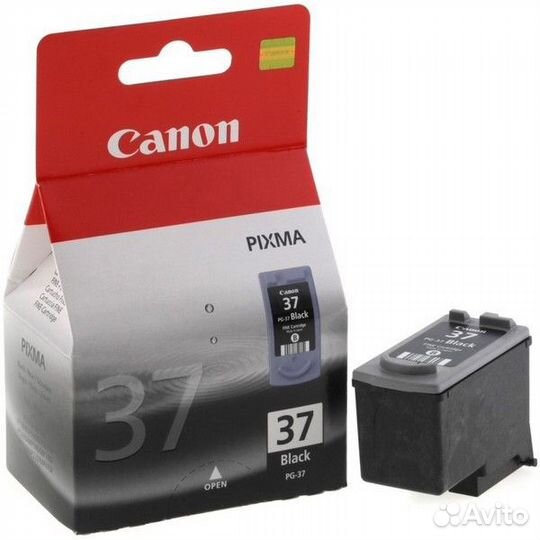 Canon 2145B005 Картридж черный PG-37 Просрочен