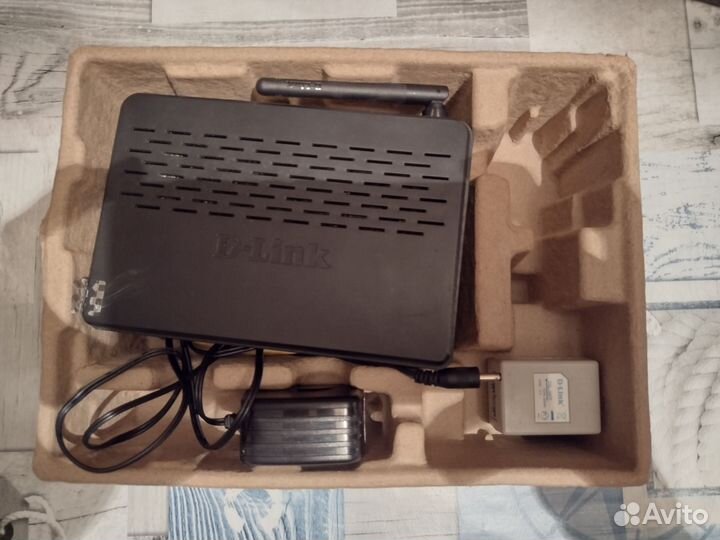 Модем роутер D-Link N 150 adsl2+