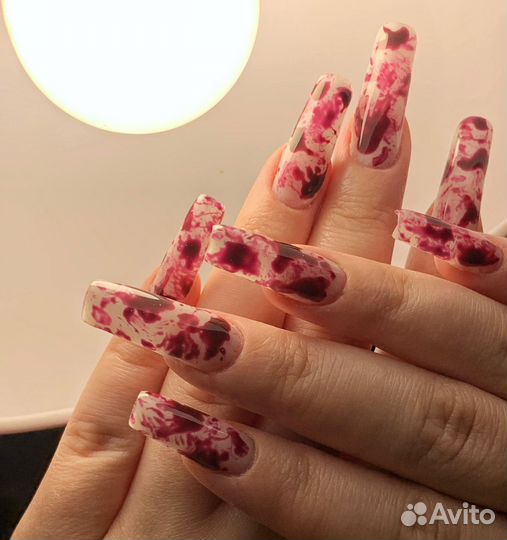 Маникюр гель лак