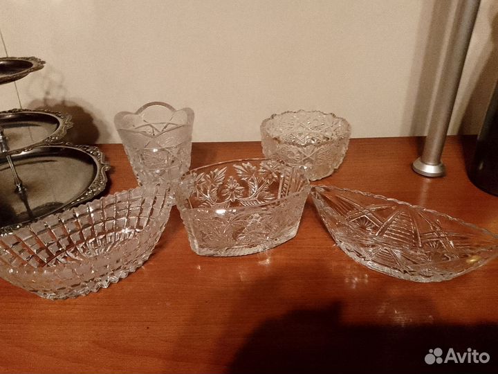 Ваза хрустальная СССР